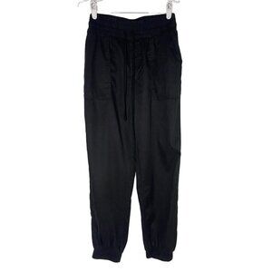 A New day, Jogger style pants, unisex, Black, Lyocell, cotton,size XS